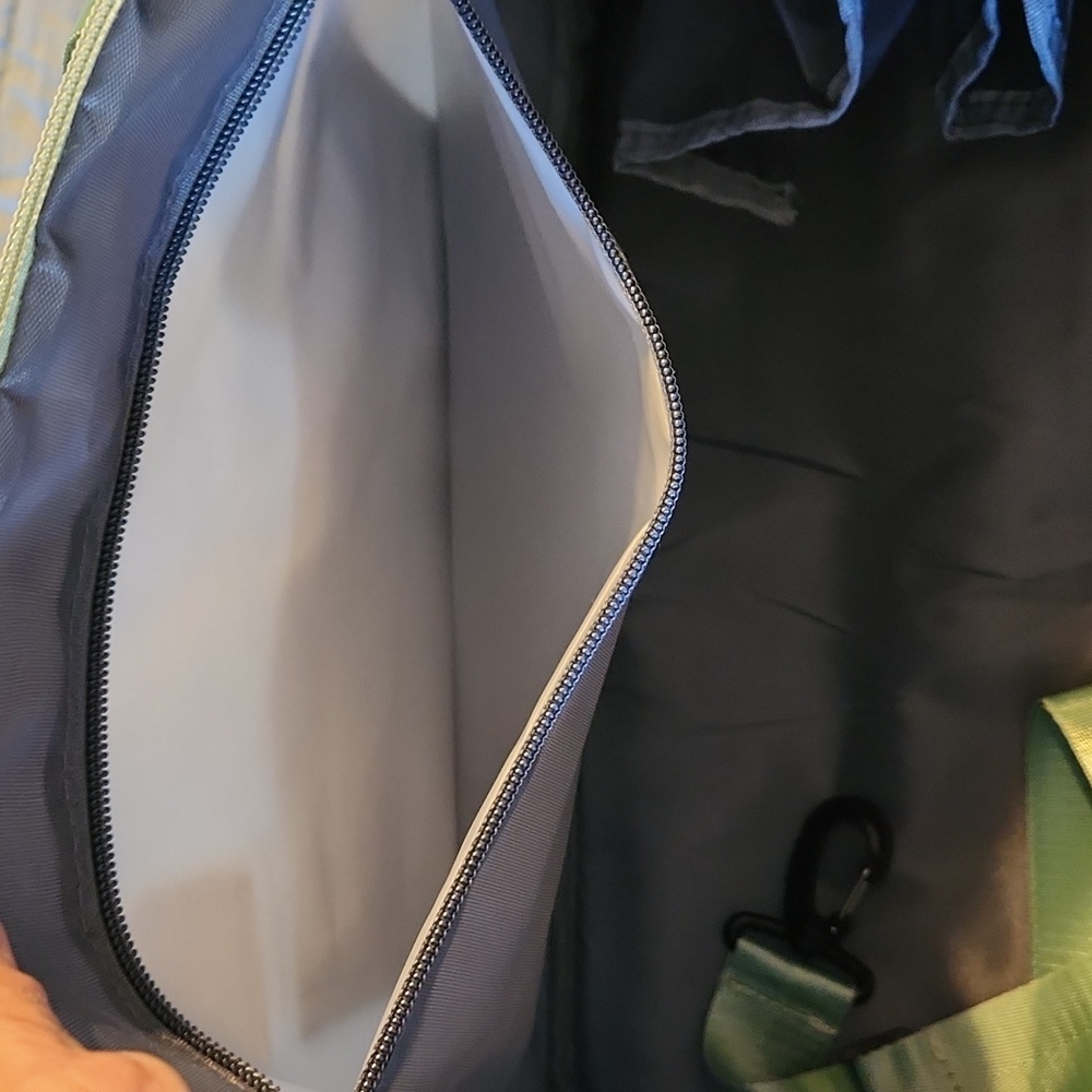 Stylish Sage Green Duffel Bag - Picture 5 of 11